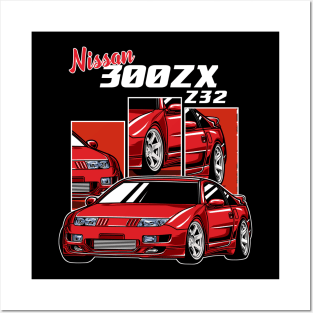 Nissan 300zx Posters and Art